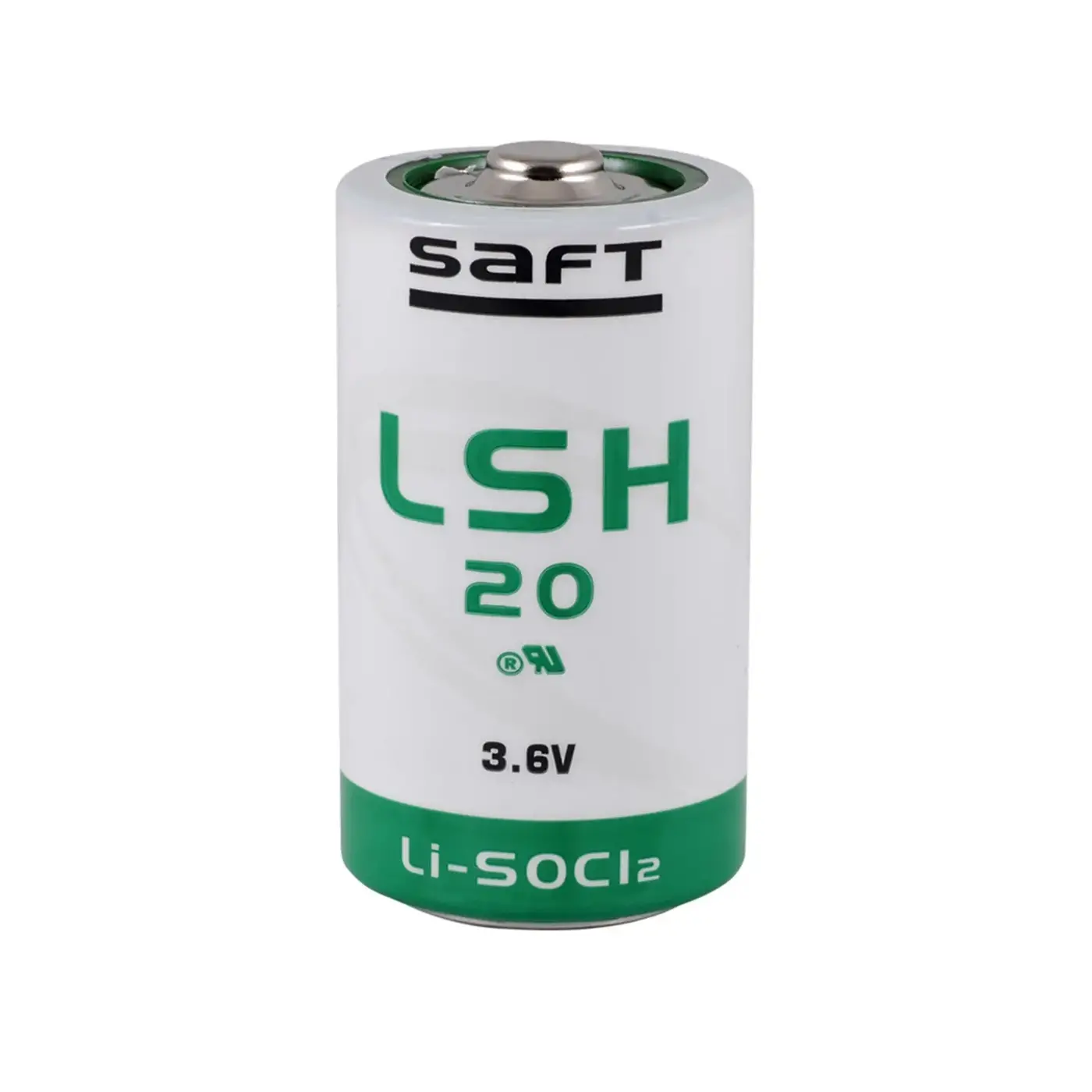 Saft LSH 20 3.6V D Size Pil (Li-SOCI2)
