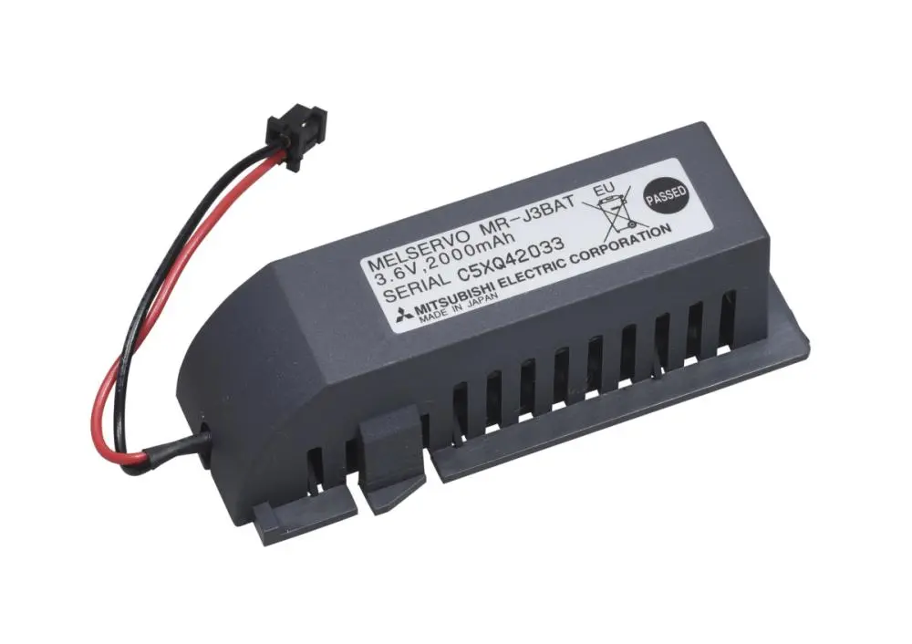 MR-J3BAT 3.6V Pil Siyah Soketli Kasalı
