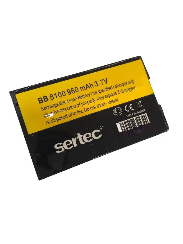 BlackBerry 8100 Uyumlu Batarya