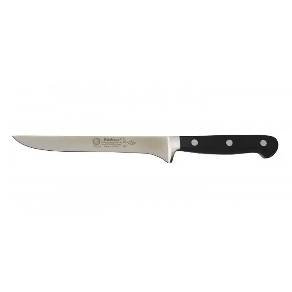 61907 - Sürmene Sıcak Dövme Kasap Kemik Sıyırma Bıçağı 17 cm