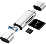 ZR825 Type-C Usb 3 İn 1 Card Reader-1