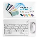 ZR20Km Beyaz Kablosuz Klavye Mouse Set-2