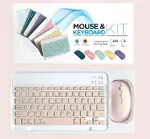 ZR20Km Pembe Kablosuz Klavye Mouse Set-1