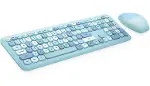 Mofii No666 Mavi Klavye Mouse Set-1