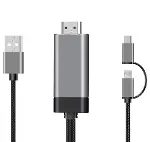 Skygo ZR775 Ld36 3 İn 1 Usb To Hdtv Cable Görüntü Aktarıcı-1