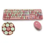 Mofii Pembe Sweet Dm Klavye Mause Set-2