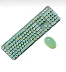 Tr Mofii Sweet Yeşil Klavye Mause Set-1