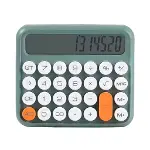 ZR741 Jn-800 Junno Yeşil Hesap Makinesi-2