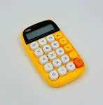 ZR734 Jn-660 Junno Sarı Hesap Makinesi-1