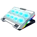 ZR S608 Rgb 8 Fan Metalik Laptop Suğutucu-2