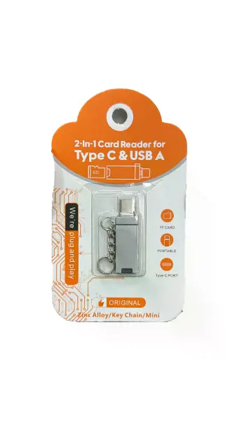 ZR967 Type-C Usb 2İn1 Card Reader