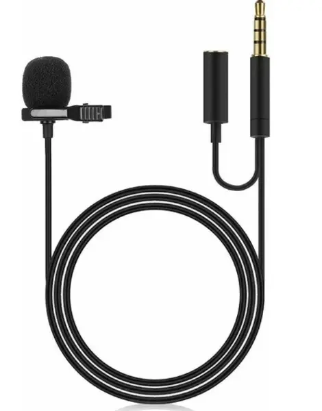 ZR255 Jh043A Jack Kulaklık Girişli Kablolu Mikrofon