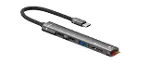 ZR562 Type-C 5 İn 1 Usb Hub Card Reader-1