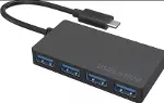 ZR424 Siyah 103U3 Type-C Usb 3.0 Hub-1