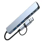 Byl 2218Tu Support 8 İn 1 Type-C Usb Çevirici-2