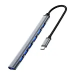 ZR289 Ads 303/C Type-C 7 Port Metal Usb Hub-2