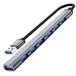 ZR281 Ads 303/A Usb 7 Port Metal Usb Hub-2