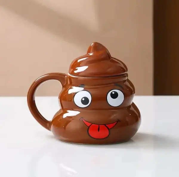 Şakacı Poo Kupa Bardak
