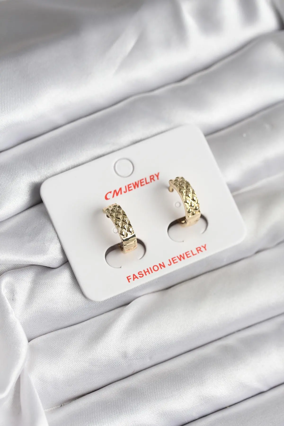 14K Gold Renk Kaplama CM Kadın Küpe TJ-BKP11416