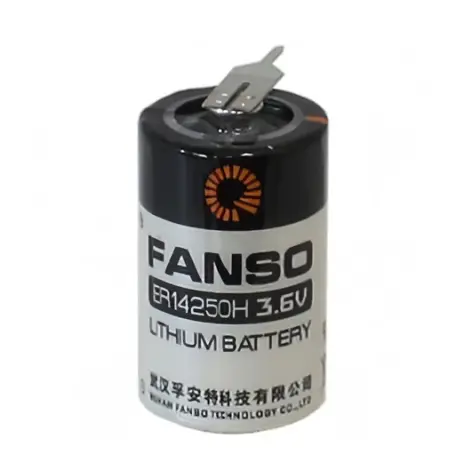 ER14250H 3.6V 1/2 AA Size Pil (Li-SOCL2) 2 PIN