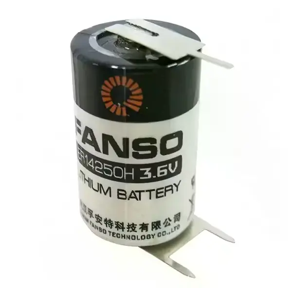 ER14250H 3.6V 1/2 AA Size Pil (Li-SOCL2) 3 PIN