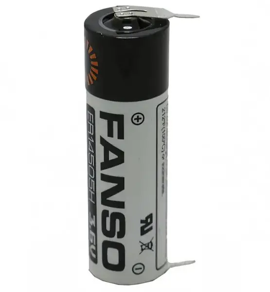 ER14505H 3.6V AA Size Pil (Li-SOCL2) 2 PIN