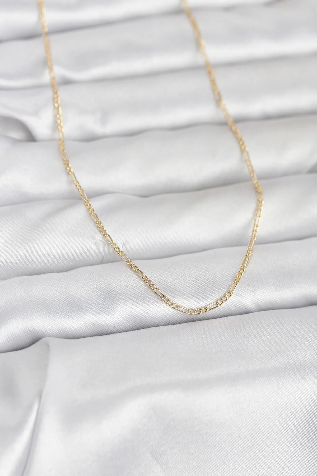CM 14K Gold Renk 60 cm Zincirli Kadın Kolye TJ-BKO10949