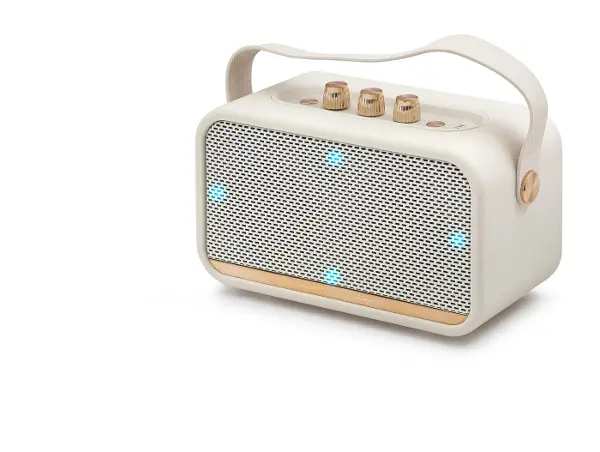 Bluetooth Nostaljik Hoparlör Fm 21 X 12.8 X 9 Cm HDX6003