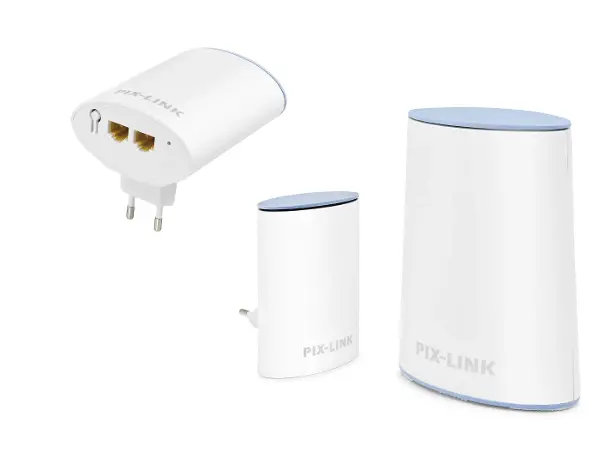 Mesh Wifi Sistemi Ac1200 Dual Band 3’Lü Set - Beyaz LV-WMS01
