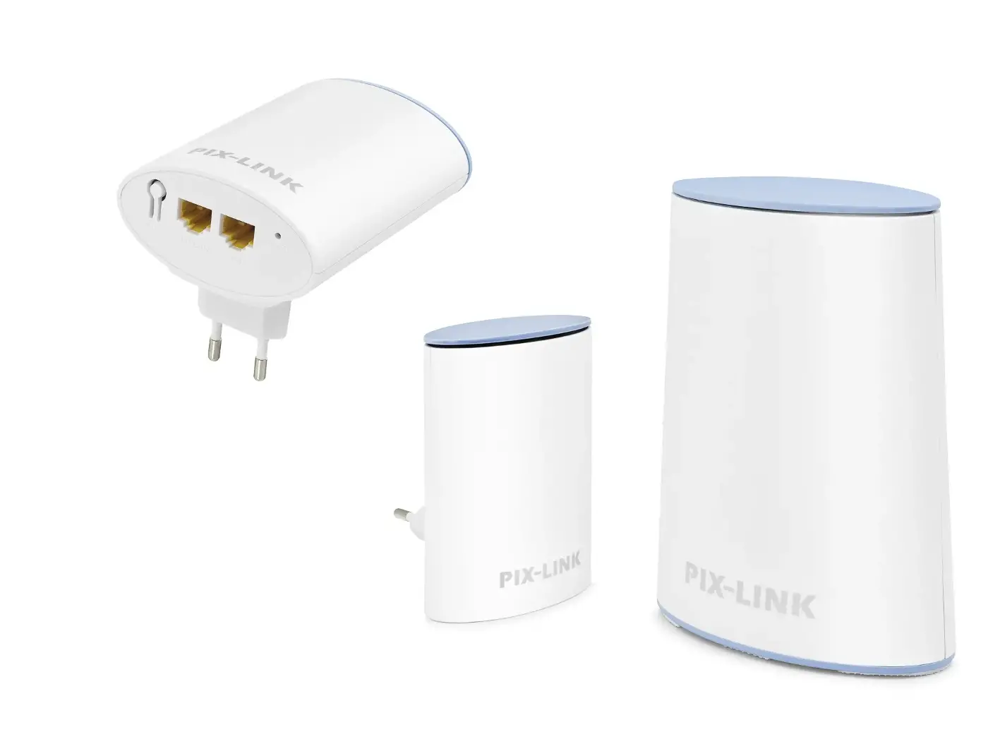 Mesh Wifi Sistemi Ac1200 Dual Band 3’Lü Set - Beyaz LV-WMS01