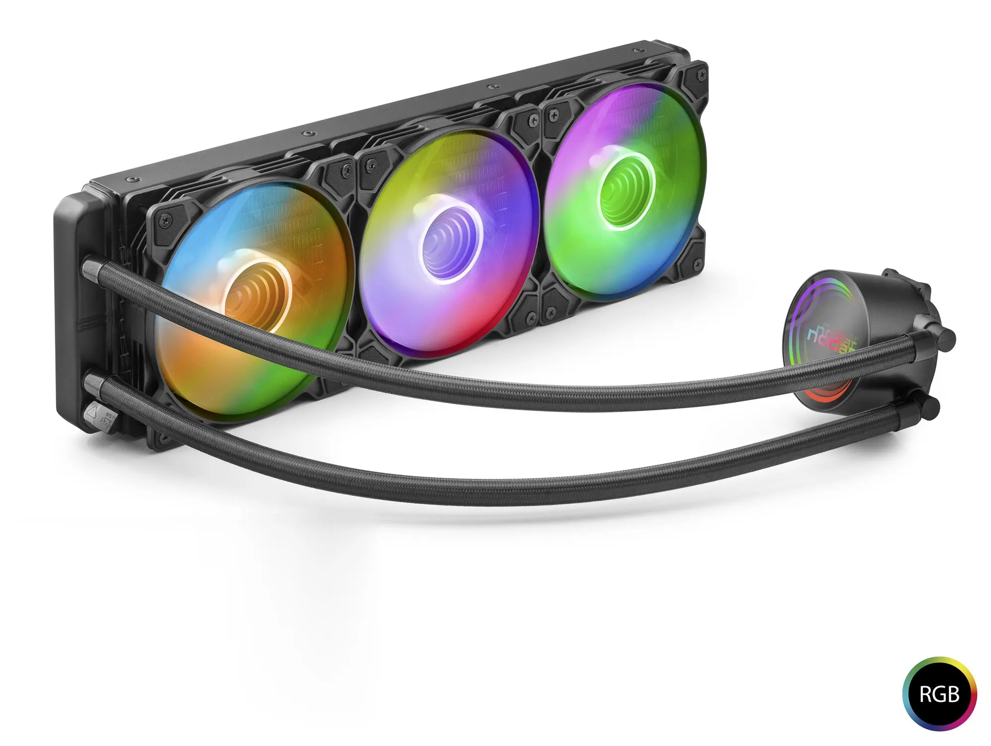 Argb Sıvı Soğutmalı İşlemci Fanı 360 Mm - Siyah ND2505