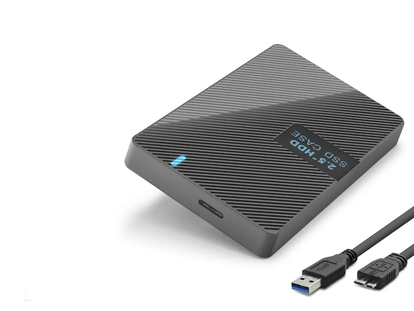 2.5 Sata Hdd/Ssd Harici Disk Kutusu Usb 3.0 Micro-B - Siyah HDX1792
