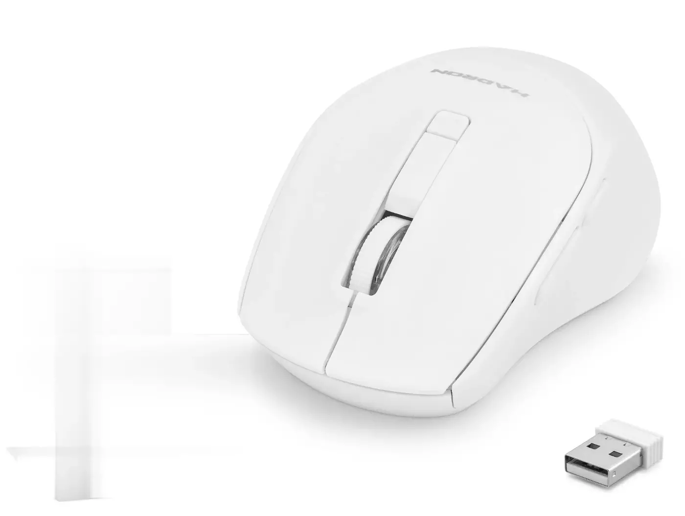 Kablosuz Mouse 600/1600 Dpi - Beyaz HDX3408L