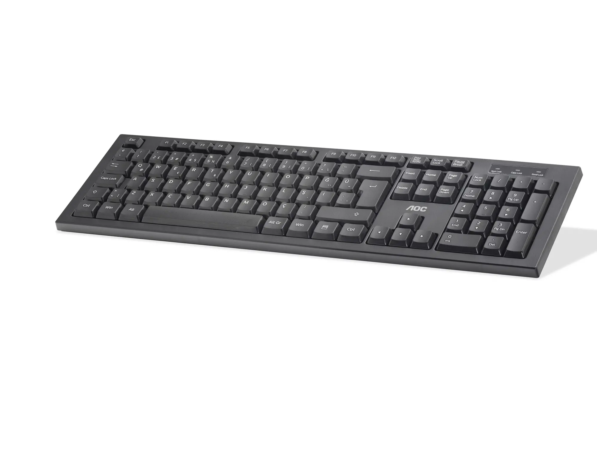 Sessiz Klavye Usb - Siyah KB130B/38