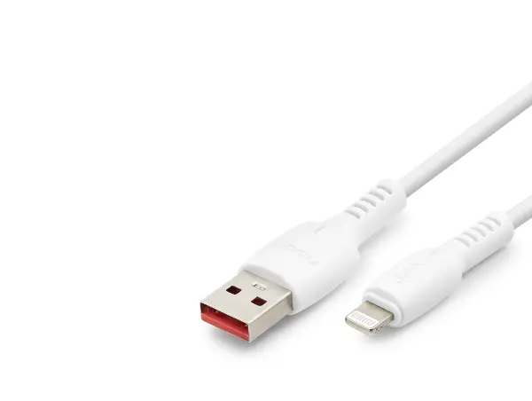 Usb Lightning Şarj Ve Data Kablosu 3.4A 20W 1 M - Beyaz ND1153