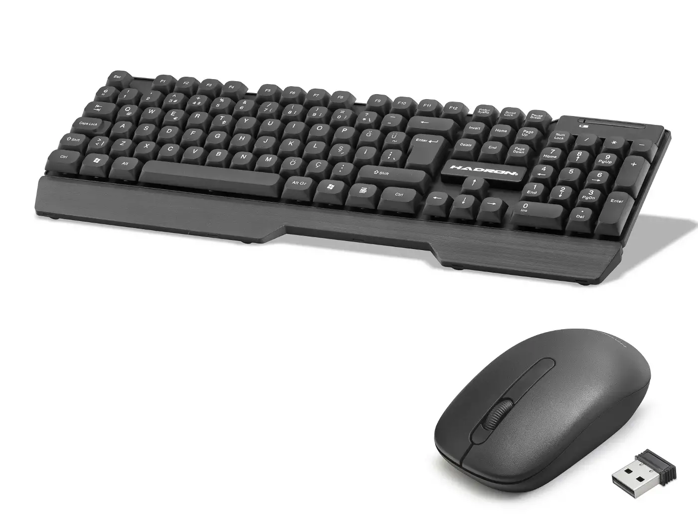 Kablosuz Klavye Ve Mouse Seti - Siyah HD844