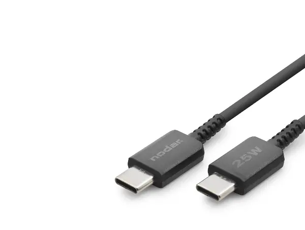 Type-C Şarj Ve Data Kablosu 25W 1 M - Siyah ND1101