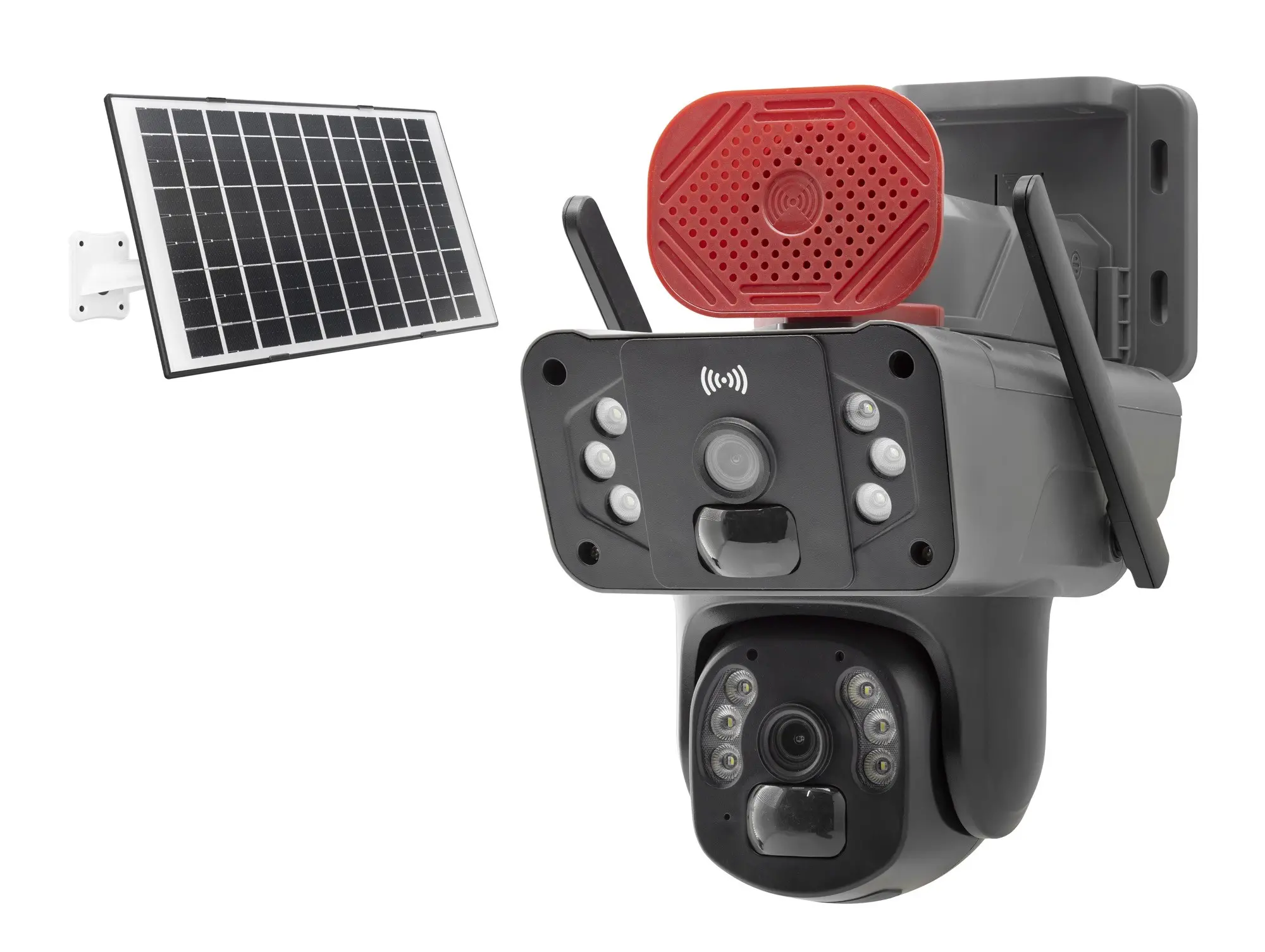 Solar 4G Ip Kamera 2 × 3 Mp Lens V380 -35AIS