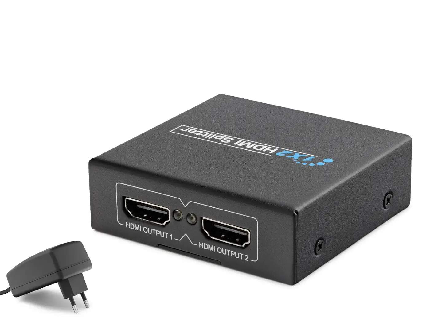 Hdmi Splitter 1080P 3D 1 In 2 Out - Siyah HDX1284