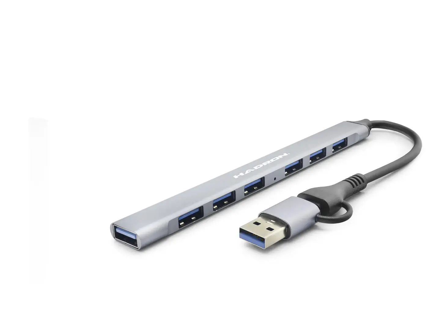 Usb 3.0 &amp; Type-C Hub 7 Port - Gri HDX7857
