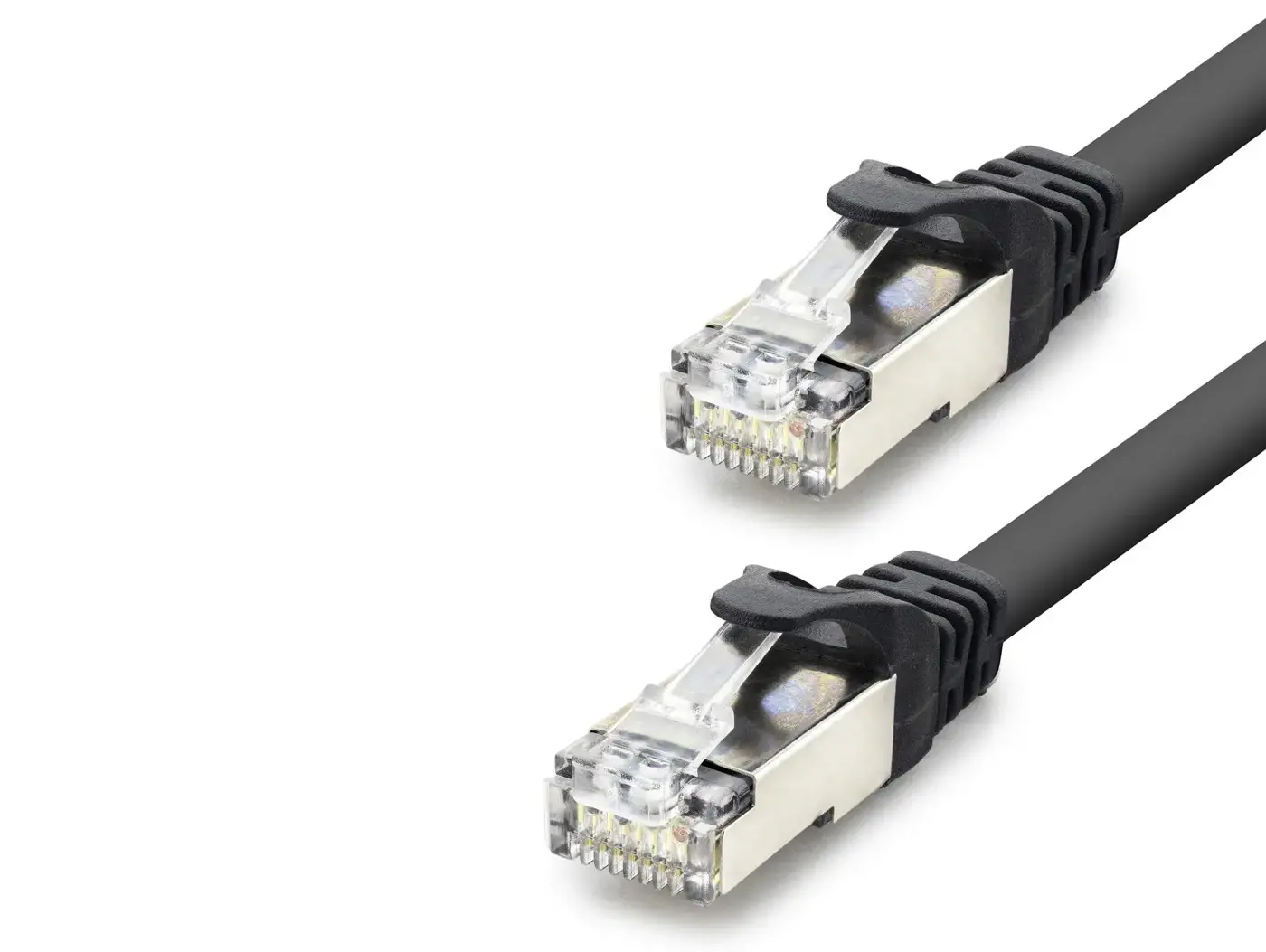 Cat7 Ethernet Patch Kablosu 10 Gbps 600 Mhz 3 M - Siyah HDX5092