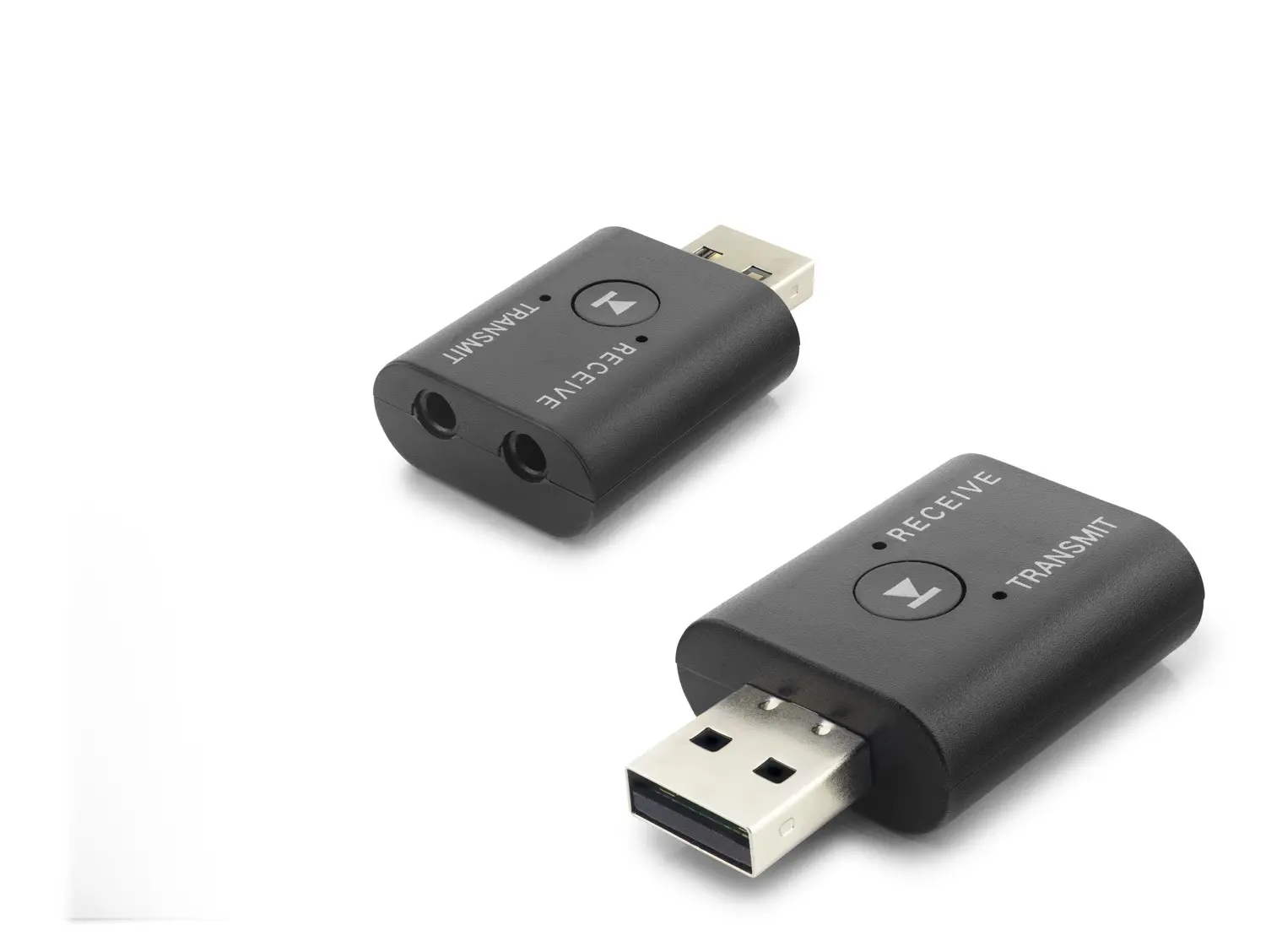 Usb Bluetooth Ses Verici + Alıcı Adaptör 2 In 1 - Siyah HD9006