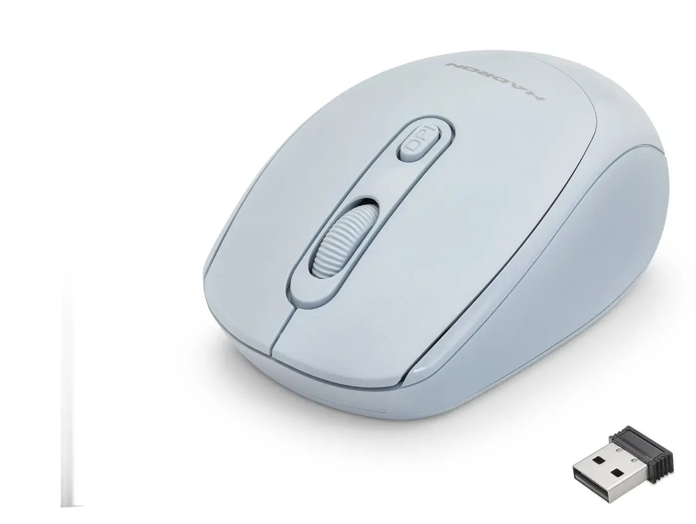 Kablosuz Mouse 800/1600 Dpi - Açık Mavi HDX3406B