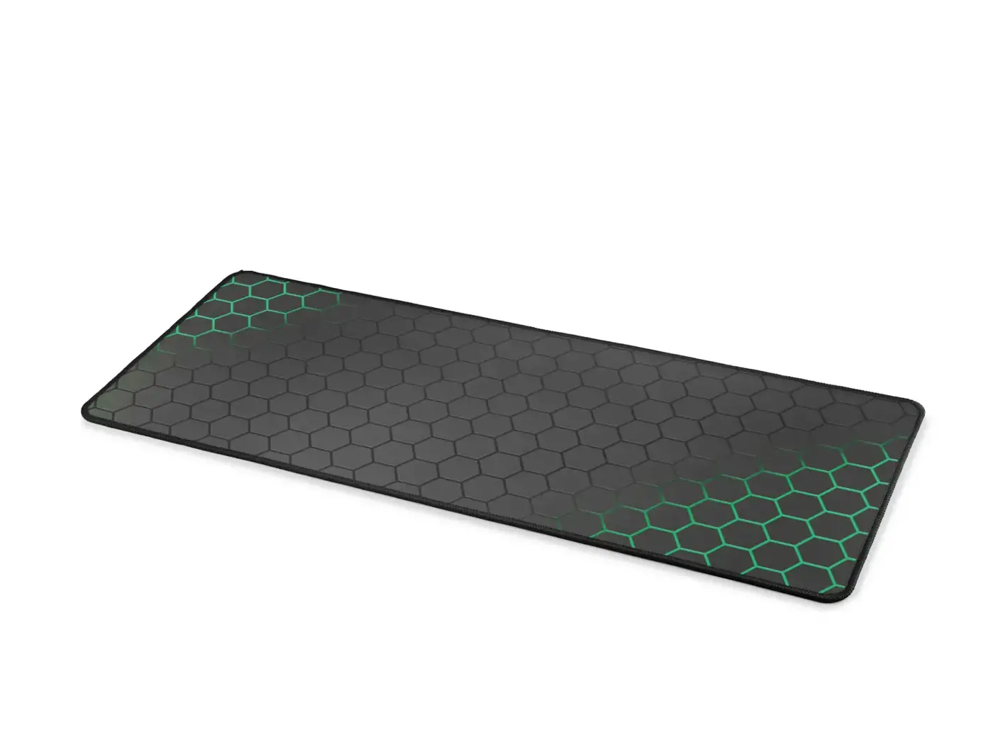 Mouse Pad 300 X 700 Mm - Petek Desenli Yeşil ZR995