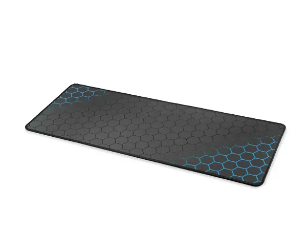 Mouse Pad 300 X 700 Mm - Petek Desenli Mavi ZR993