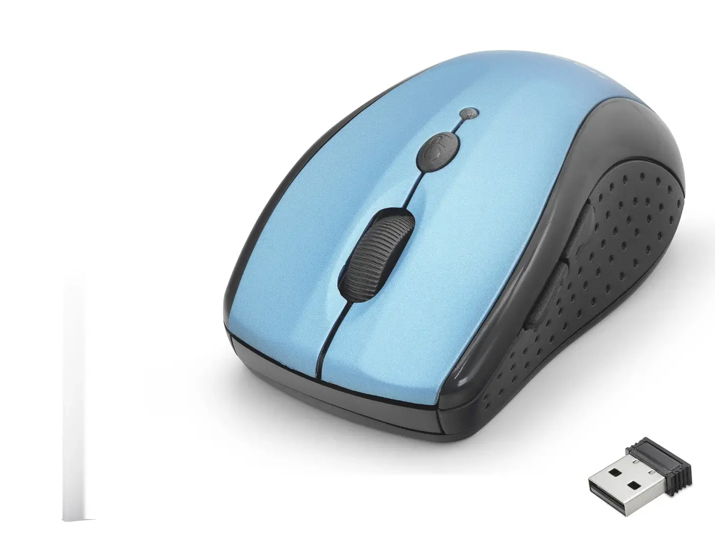 Kablosuz Mouse 800/1600 Dpi - Mavi Siyah HDX3405B