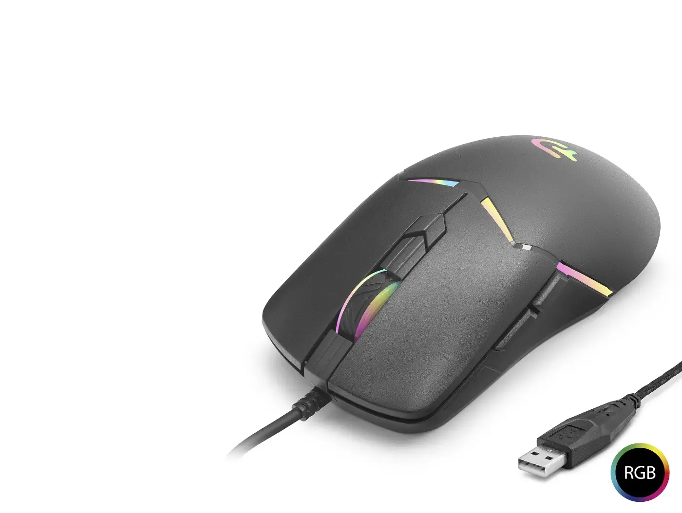 G602 Mouse 7200 Dpi 6 Tuş 1000 Hz Rgb - Siyah
