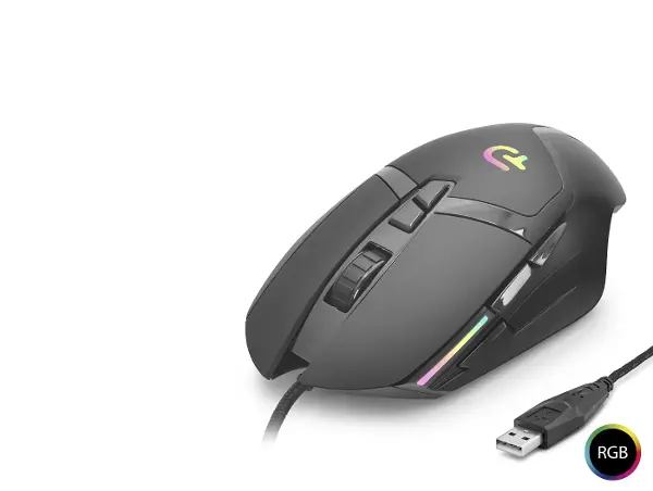 G402 Mouse 7200 Dpi 7 Tuş 1000 Hz Rgb - Siyah