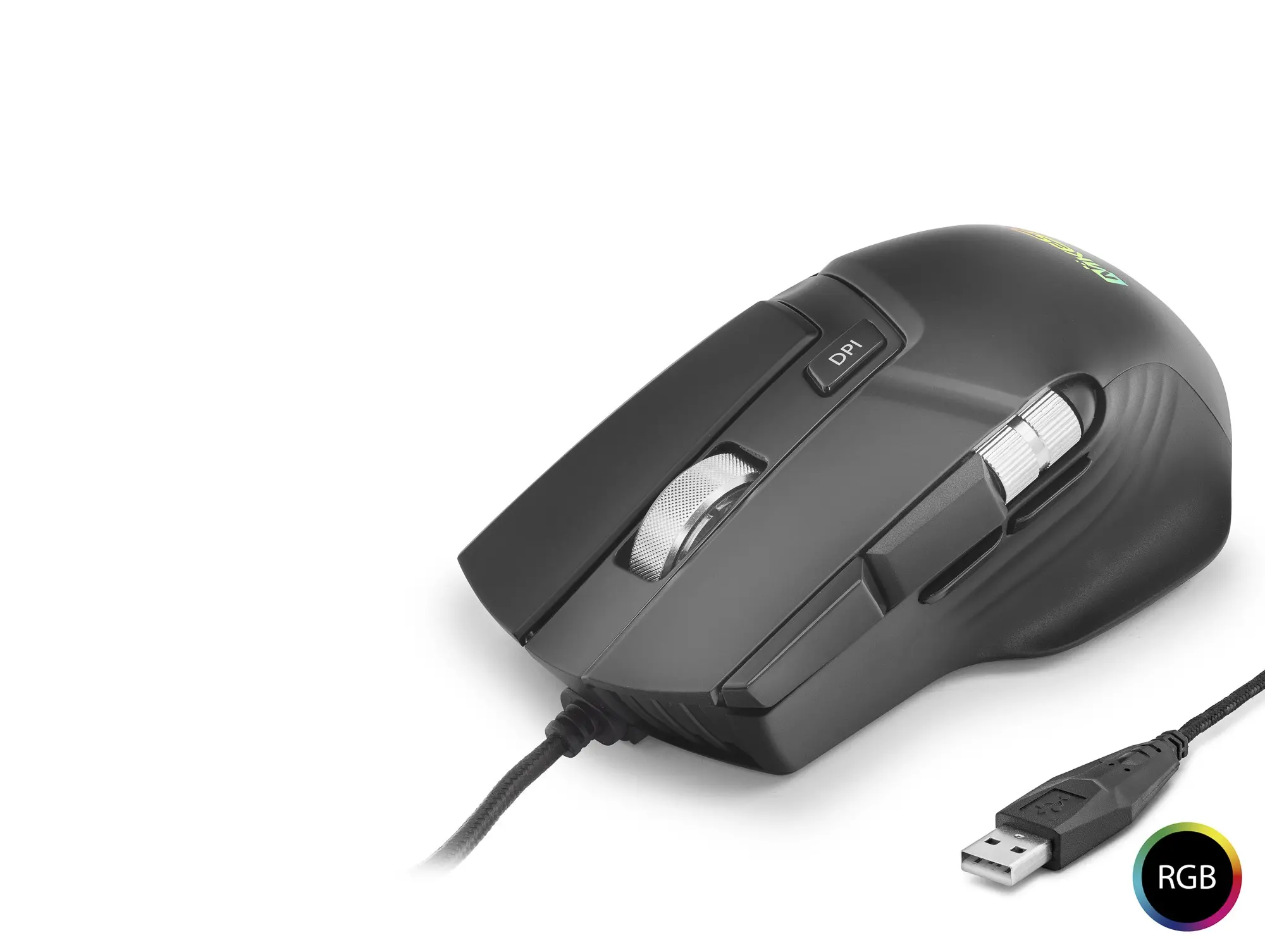 X13 Mouse 12400 Dpi 10 Tuş Makro 1000 Hz Rgb - Siyah