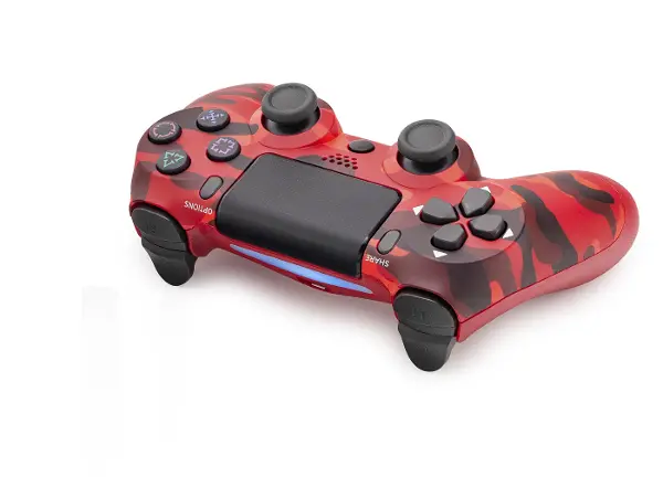Gamepad Ps4 Uyumlu - Kırmızı Kamuflaj ND400O